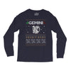 gemini christmas ugly sweater Long Sleeve Shirts