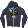 team dog Zipper Hoodie