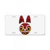 Mononoke Mask License Plate
