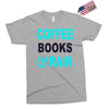 coffee books and rain Exclusive T-shirt
