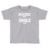 boobs real smile fake Toddler T-shirt