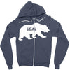 Bear Zipper Hoodie