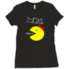 Mrs. Pacman Ladies Fitted T-Shirt