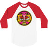 lucha libre pink 3/4 Sleeve Shirt