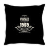 premium vintage 1959 classic perfectly aged limited edition Throw Pillow