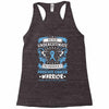 Never Underestimate the Strength of a Prostate Cancer Warrior Racerback Tank