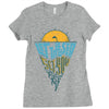 let the sea, set you free Ladies Fitted T-Shirt
