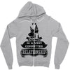 I Am German Shepherd Actually In A Very Commited Relationship Zipper Hoodie