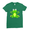 frog cute Ladies Fitted T-Shirt