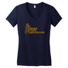 i drink your milkshake Women's V-Neck T-Shirt