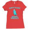 ain't easy being wheezy Ladies Fitted T-Shirt