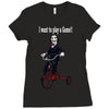 saw trike play a game horror bike Ladies Fitted T-Shirt