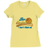 life without basketball Ladies Fitted T-Shirt