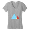 mountains Women's V-Neck T-Shirt