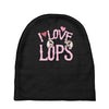 i love lops lots Baby Beanies