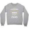legendary riders are born in 1978 Crewneck Sweatshirt