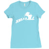 jdm panda Ladies Fitted T-Shirt