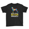boxers support autism awareness Youth Tee