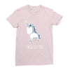 stabby the unicorn Ladies Fitted T-Shirt
