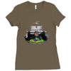 MAN IN RAINBOW Ladies Fitted T-Shirt