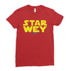 Star Wey Lightsaber Ladies Fitted T-Shirt