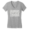 grandads are there Women's V-Neck T-Shirt