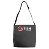 autism awareness shirt autism dad Adjustable Strap Totes