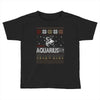 santa aquarius christmas ugly t shirts Toddler T-shirt