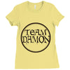 team damon salvatore (6) Ladies Fitted T-Shirt