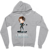 i rebel Zipper Hoodie