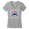 ugly stitch christmas Women's V-Neck T-Shirt