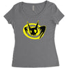 arkham orgins joker bat Women's Triblend Scoop T-shirt