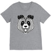 panda V-Neck Tee