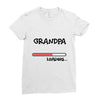 grandpa loading Ladies Fitted T-Shirt