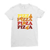 pizza forever Ladies Fitted T-Shirt