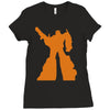 transformers optimus prime Ladies Fitted T-Shirt