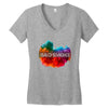 bad smoke Women's V-Neck T-Shirt