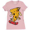 pizzaboarding Ladies Fitted T-Shirt