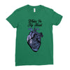 winter in my heart Ladies Fitted T-Shirt