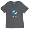 Father is my Name Fishing Is My Game V-Neck Tee