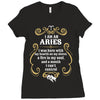 i am an aries Ladies Fitted T-Shirt
