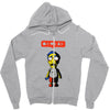 nobody likes him Zipper Hoodie