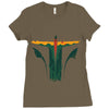 boba lives! Ladies Fitted T-Shirt