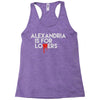 alexandria is for lovers Racerback Tank