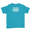 my gun is bigger Youth Tee
