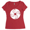 dj remix funny mens Women's Triblend Scoop T-shirt