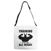 Training to be Like All Might Adjustable Strap Totes