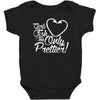 girls fish too only prettier Baby Bodysuit