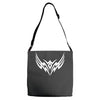 tribal flugel beidseitig bedruckt Adjustable Strap Totes