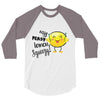 Easy Peasy Lemon Sgueezy 3/4 Sleeve Shirt